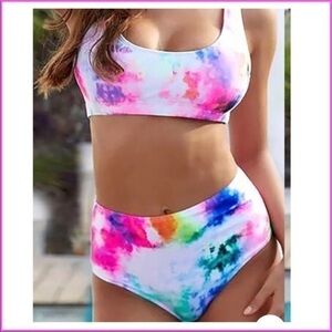 Tye dye bikini